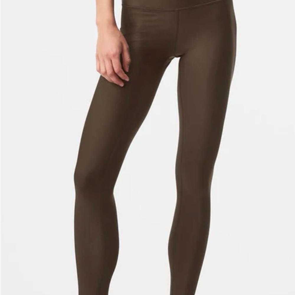 ALO Yoga Chocolate Espresso Air Lift High Waist Leggings